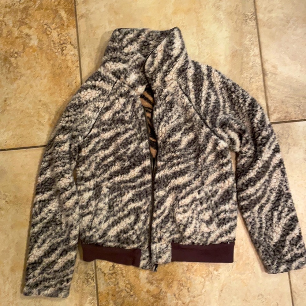 Rag doll and Rockets fleece zip up jacket